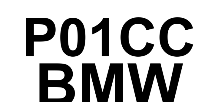 DTC P01CC BMW - Definição em inglês: Cylinder 1 Injection Timing Perfomance - Over Advanced Definição em Português: Desempenho da Sincronização de Injeção do Cilindro 1 - Avanço Excessivo