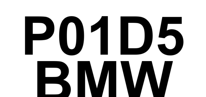 DTC P01D5 BMW - Definição em inglês: Cylinder 6 Injection Timing Perfomance - Over Retarded Definição em Português: Tempo de Injeção do Cilindro 6 - Muito Atrasado
