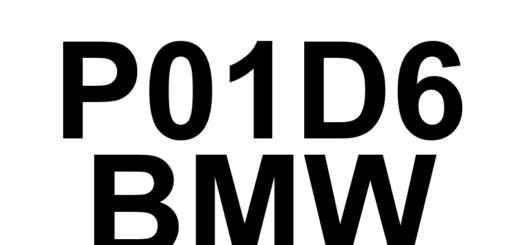 DTC P01D6 BMW - Definição em inglês: Cylinder 6 Injection Timing Perfomance - Over Advanced Definição em Português: (Timing de Injeção do Cilindro 6 - Desempenho Avançado em Excesso)