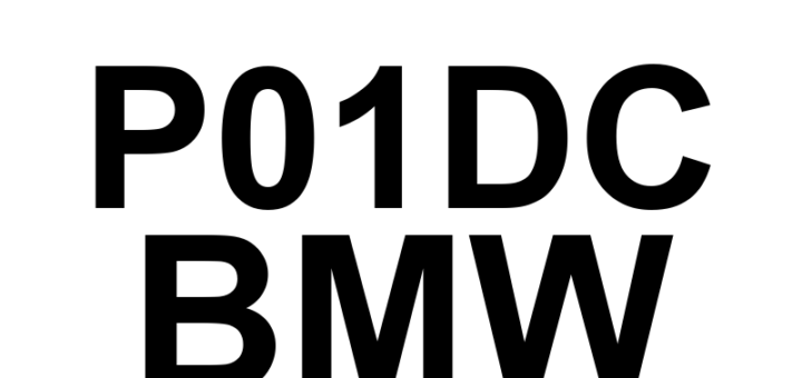 DTC P01DC BMW - Definição em inglês: Cylinder 9 Injection Timing Perfomance - Over Advanced Definição em Português: Sincronismo de Injeção do Cilindro 9 - Avançado Demais