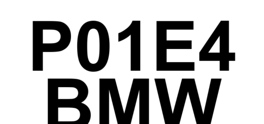 DTC P01E4 BMW - Definição em inglês: Engine Coolant Temperature Sensor 3 Circuit Range/Performance Definição em Português: Sensor de Temperatura do Líquido de Arrefecimento do Motor 3 - Faixa/Desempenho do Circuito
