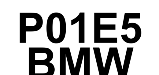DTC P01E5 BMW - Definição em inglês: Engine Coolant Temperature Sensor 3 Circuit Low Definição em Português: Sensor de Temperatura do Líquido de Arrefecimento do Motor 3 - Circuito com baixa tensão.