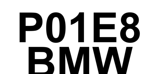 DTC P01E8 BMW - Definição em inglês: Engine Coolant Heater 'A' Control Circuit/Open Definição em Português: Aquecedor do Líquido de Arrefecimento do Motor 'A' - Circuito de Controle/Aberto.