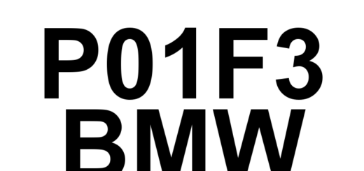 DTC P01F3 BMW - Definição em inglês: O2 Sensor Circuit High Voltage Bank 1 Sensor 4 Definição em Português: Circuito do Sensor de O2 - Alta Voltagem (banco 1, sensor 4)
