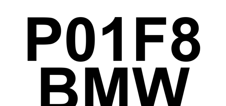 DTC P01F8 BMW - Definição em inglês: Engine Coolant Heater 'A' Control Circuit Driver Current/Temperature Too High Definição em Português: Aquecedor do Líquido de Arrefecimento do Motor 'A' - Corrente/Temperatura do Circuito de Controle Muito Alta