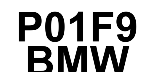 DTC P01F9 BMW - Definição em inglês: Engine Coolant Heater 'B' Control Circuit Driver Current/Temperature Too High Definição em Português: Aquecedor do Líquido de Arrefecimento do Motor 'B' - Corrente/Temperatura do Circuito de Controle Muito Alta.