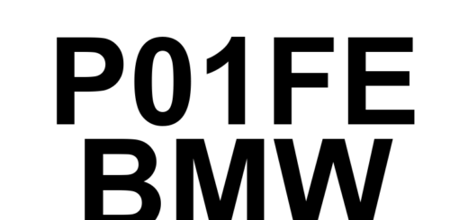 DTC P01FE BMW - Definição em inglês: Turbocharger Outlet Pressure Sensor 'B' Intermittent/Erratic Definição em Português: Sensor de Pressão de Saída do Turboalimentador 'B' - Intermitente/Instável