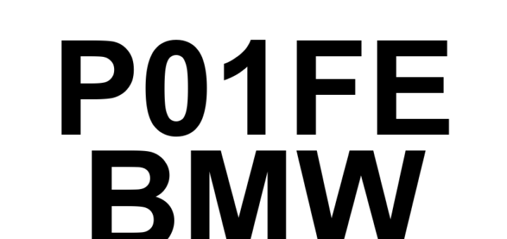 DTC P01FE BMW - Definição em inglês: Turbocharger Outlet Pressure Sensor 'B' Intermittent/Erratic Definição em Português: Sensor de Pressão de Saída do Turboalimentador 'B' - Intermitente/Instável