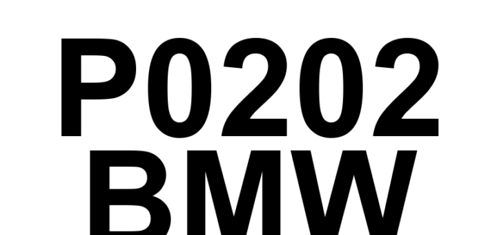 DTC P0202 BMW - Definição em inglês: Cylinder 2 Injector 'A' Circuit/Open Definição em Português: Circuito do Injetor 'A' do Cilindro 2 - Circuito Aberto