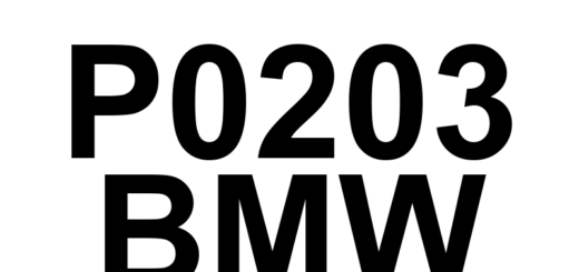 DTC P0203 BMW - Definição em inglês: Cylinder 3 Injector 'A' Circuit/Open Definição em Português: Injetor do Cilindro 3 - Circuito 'A'/Aberto