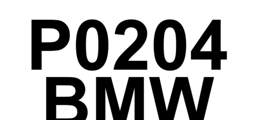 DTC P0204 BMW - Definição em inglês: Cylinder 4 Injector 'A' Circuit/Open Definição em Português: Injetor do Cilindro 4 - Circuito/aberto