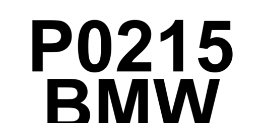 DTC P0215 BMW - Definição em inglês: Engine Shutoff Solenoid Definição em Português: Solenóide de Desligamento do Motor