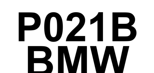 DTC P021B BMW - Definição em inglês: Cylinder 8 Injection Timing Definição em Português: Sincronização de Injeção - Problema no cilindro 8