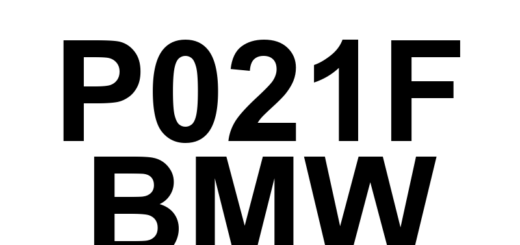 DTC P021F BMW - Definição em inglês: Cylinder 12 Injection Timing Definição em Português: Temporização de Injeção do Cilindro 12 - Problema Detectado.