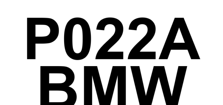 DTC P022A BMW - Definição em inglês: Charge Air Cooler Bypass Control 'A' Circuit/Open Definição em Português: Circuito do Controle de Desvio do Resfriador de Ar de Carga 'A' - Circuito Aberto