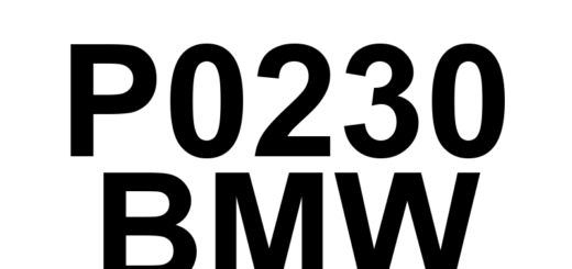DTC P0230 BMW - Definição em inglês: Fuel Pump Primary Circuit Definição em Português: Circuito Primário da Bomba de Combustível - Problema Detectado