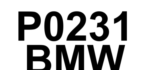 DTC P0231 BMW - Definição em inglês: Fuel Pump Secondary Circuit Low Definição em Português: Circuito Secundário da Bomba de Combustível - Baixa Tensão