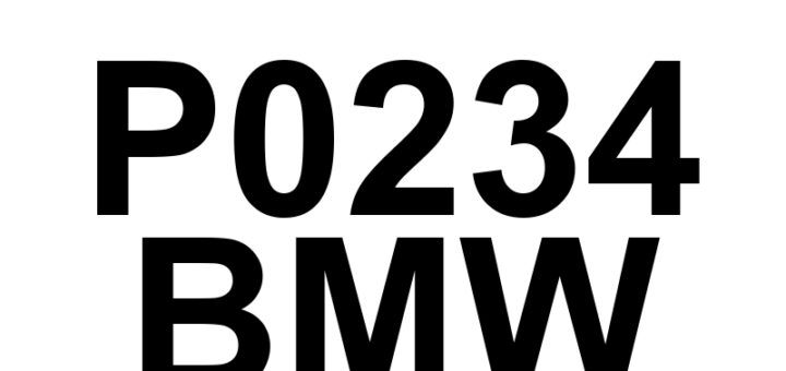 DTC P0234 BMW - Definição em inglês: Turbocharger/Supercharger 'A' Overboost Condition Definição em Português: Turboalimentador/Superalimentador 'A' - Condição de Sobrecarga