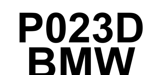 DTC P023D BMW - Definição em inglês: Manifold Absolute Pressure - Turbocharger/Supercharger Boost Sensor 'A' Correlation Definição em Português: Pressão Absoluta do Coletor - Correlação do Sensor de Pressão do Turbo/Supercompressor 'A'