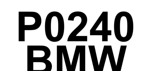 DTC P0240 BMW - Definição em inglês: Turbocharger/Supercharger Boost Sensor 'B' Circuit Range/Performance Definição em Português: Sensor de Pressão do Turbo/Supercompressor 'B' - Faixa/Desempenho do Circuito