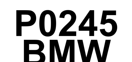 DTC P0245 BMW - Definição em inglês: Turbocharger/Supercharger Wastegate Actuator 'A' Low Definição em Português: Atuador da Válvula Wastegate do Turbo/Compressor 'A' - Baixo