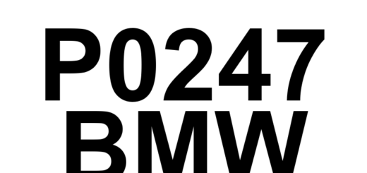 DTC P0247 BMW - Definição em inglês: Turbocharger/Supercharger Wastegate Actuator 'B' Definição em Português: Atuador da Válvula Wastegate do Turbo/Supercharger 'B'