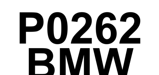 DTC P0262 BMW - Definição em inglês: Cylinder 1 Injector 'A' Circuit High Definição em Português: Injetor do Cilindro 1 'A' - Circuito com Alta Tensão