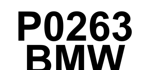 DTC P0263 BMW - Definição em inglês: Cylinder 1 Contribution/Balance Definição em Português: Cilindro 1 - Contribuição/Equilíbrio
