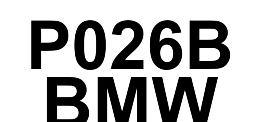 DTC P026B BMW - Definição em inglês: Injection Timing Performance Definição em Português: Desempenho do Sincronismo da Injeção