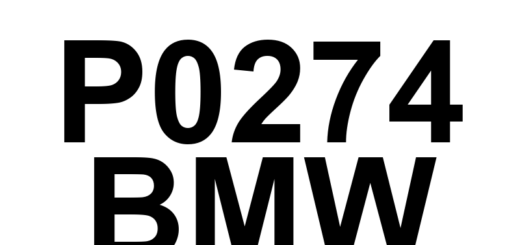 DTC P0274 BMW - Definição em inglês: Cylinder 5 Injector 'A' Circuit High Definição em Português: Injetor do Cilindro 5 'A' - Circuito com alta tensão