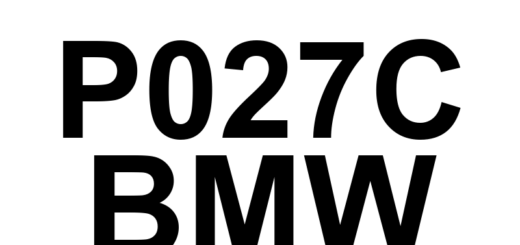 DTC P027C BMW - Definição em inglês: Fuel Pump Module 'B' Control Circuit Low Definição em Português: Módulo da Bomba de Combustível 'B' - Circuito de Controle Baixo