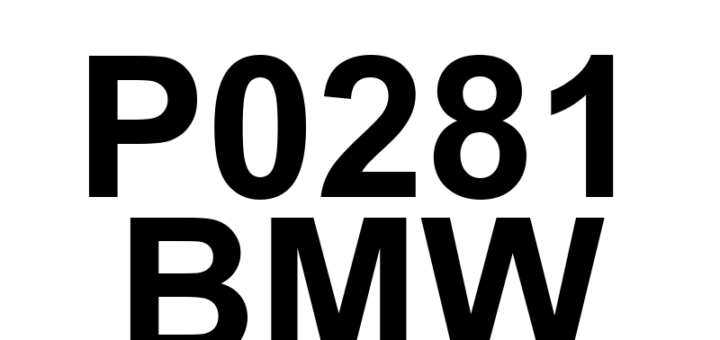 DTC P0281 BMW - Definição em inglês: Cylinder 7 Contribution/Balance Definição em Português: (Cilindro 7 - Contribuição/Balanceamento inadequado)