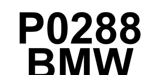 DTC P0288 BMW - Definição em inglês: Cylinder 10 Injector 'A' Circuit Low Definição em Português: Circuito do Injetor do Cilindro 10 'A' - Tensão Baixa