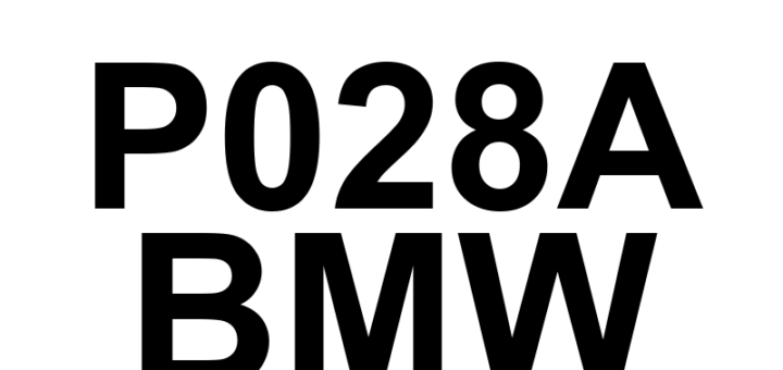 DTC P028A BMW - Definição em inglês: Charge Air Cooler Cooling Fan Control Circuit/Open Definição em Português: Circuito de Controle do Ventilador do Resfriador de Ar de Carga - Circuito Aberto