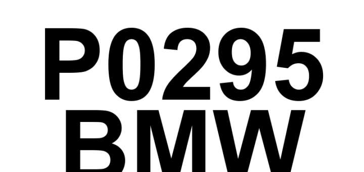 DTC P0295 BMW - Definição em inglês: Cylinder 12 Injector 'A' Circuit High Definição em Português: Circuito do Injetor "A" do Cilindro 12 - Alta tensão