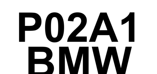 DTC P02A1 BMW - Definição em inglês: Cylinder 2 - Injector Leaking Definição em Português: Injetor do Cilindro 2 - Vazamento Detectado