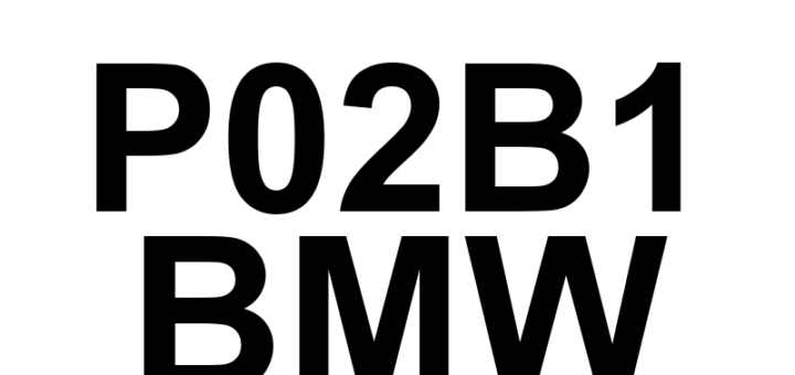 DTC P02B1 BMW - Definição em inglês: Cylinder 6 - Injector Leaking Definição em Português: Injetor do Cilindro 6 - Vazamento Detected.