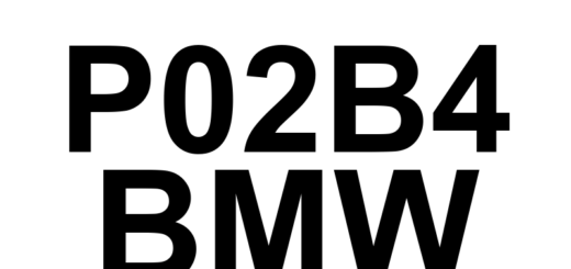 DTC P02B4 BMW - Definição em inglês: Cylinder 7 - Injector Restricted Definição em Português: Injetor do cilindro 7 - Restrição detectada