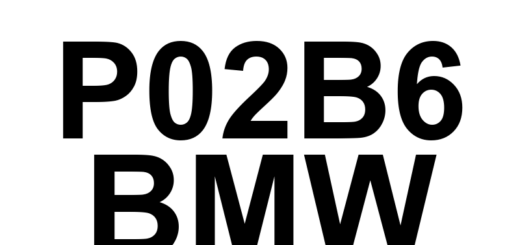 DTC P02B6 BMW - Definição em inglês: Cylinder 8 - Fuel Trim at Max Limit Definição em Português: Cilindro 8 - Ajuste de Combustível no Limite Máximo