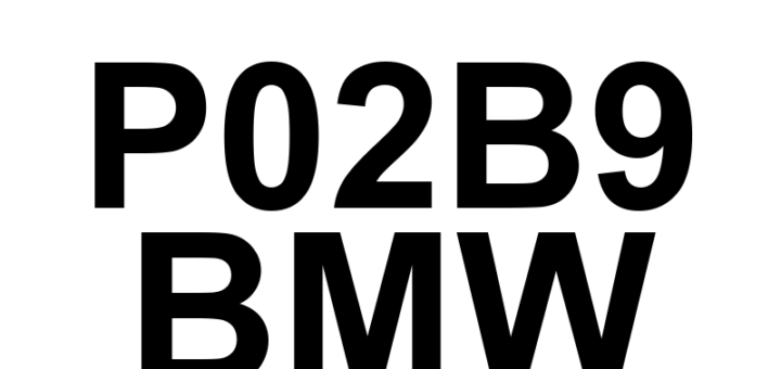 DTC P02B9 BMW - Definição em inglês: Cylinder 8 - Injector Leaking Definição em Português: Injetor do Cilindro 8 - Vazamento