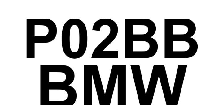 DTC P02BB BMW - Definição em inglês: Cylinder 9 - Fuel Trim at Min Limit Definição em Português: Cilindro 9 - Ajuste de Combustível no Limite Mínimo.
