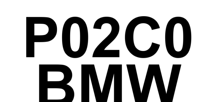 DTC P02C0 BMW - Definição em inglês: Cylinder 10 - Injector Restricted Definição em Português: Injetor do Cilindro 10 - Restrição Detectada