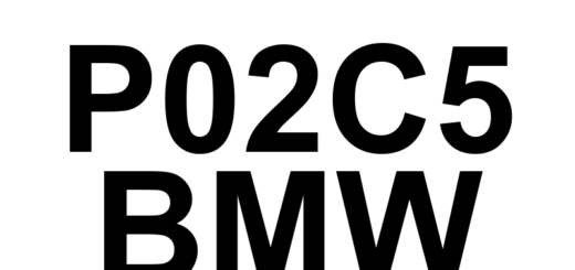 DTC P02C5 BMW - Definição em inglês: Cylinder 11 - Injector Leaking Definição em Português: Injetor do Cilindro 11 - Vazamento