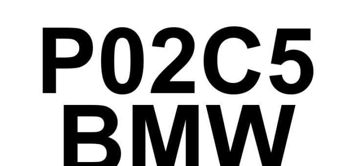 DTC P02C5 BMW - Definição em inglês: Cylinder 11 - Injector Leaking Definição em Português: Injetor do Cilindro 11 - Vazamento