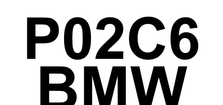 DTC P02C6 BMW - Definição em inglês: Cylinder 12 - Fuel Trim at Max Limit Definição em Português: Cilindro 12 - Ajuste de Combustível no Limite Máximo