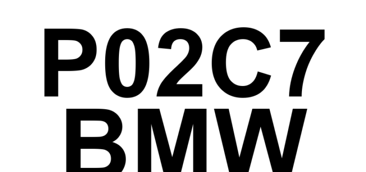 DTC P02C7 BMW - Definição em inglês: Cylinder 12 - Fuel Trim at Min Limit Definição em Português: Cilindro 12 - Ajuste de Combustível no Limite Mínimo