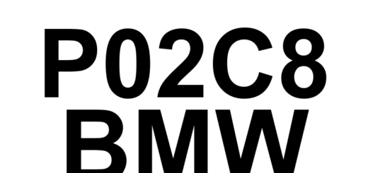 DTC P02C8 BMW - Definição em inglês: Cylinder 12 - Injector Restricted Definição em Português: Injetor do cilindro 12 - Restrição no injetor.