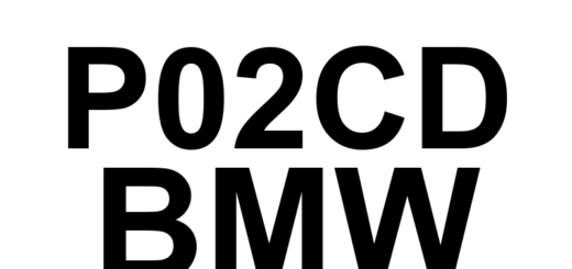 DTC P02CD BMW - Definição em inglês: Cylinder 1 Fuel Injector Offset Learning at Max Limit Definição em Português: Injetor de Combustível do Cilindro 1 - Aprendizado de Compensação no Limite Máximo