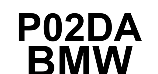 DTC P02DA BMW - Definição em inglês: Cylinder 8 Fuel Injector Offset Learning at Min Limit Definição em Português: Injetor de Combustível do Cilindro 8 - Aprendizado de Desvio no Limite Mínimo