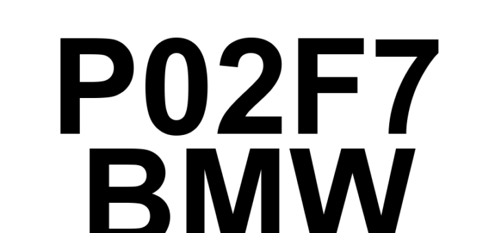 DTC P02F7 BMW - Definição em inglês: Cylinder 10 Injector Circuit Range/Performance Definição em Português: Circuito do injetor do cilindro 10 - Faixa/desempenho do circuito